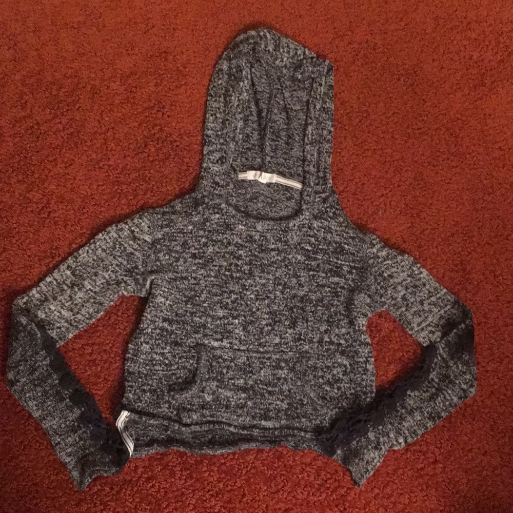 Aéropostale Cropped Hooded Sweater